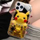 ينطبق على Apple 12 Pikachu 7/14 Gaming Console XSMAX Cartoon Pro Glass Shell 16