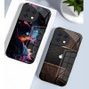 ينطبق على OnePlus ACE5 Case Pro Wood Grain Leather 9r Apple Pattern 3V Smoke 1+10 Glass 13R Creational ينطبق على OnePlus ACE5 Case Pro Wood Grain Leather 9r Apple Pattern 3V Smoke 1+10 Glass 13R Creational