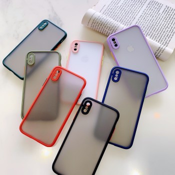 Contrect Case Case Case Apple 7 مناسبة لحماية العين XR 11 شفافة 8 غير لامع XSMAX لطيف 6SPLUS SKINE