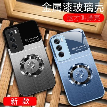 ينطبق على Oppoa1 Ring Dragon Head A2Pro Light Luxury FindX2 National Trend R11 Double Line A36 Wood Grain A1K Liquid Shell