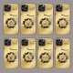 ينطبق على Apple 15 Mobile Phone Case Pro National Trend 16 Business 14 Golden Ring Zodiac 13 All Inclusive 7 Glass Plus بالإضافة
