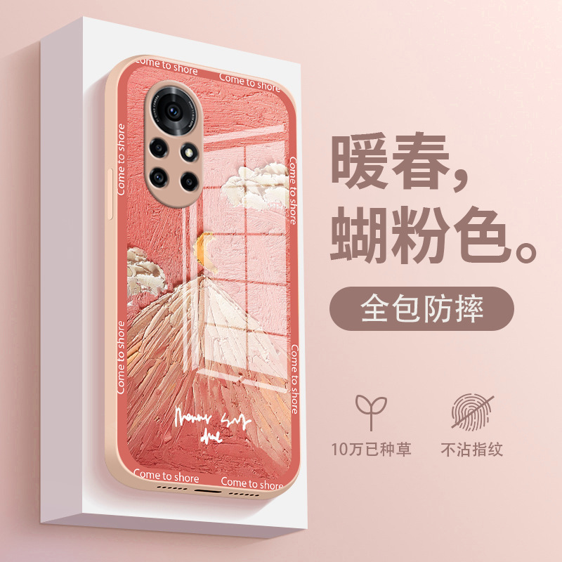الطلاء الزيتي المناظر الطبيعية Huawei Nova8pro Case Nova7se Liquid Glass Nova6 شاملة شاملة ومناسبة الطلاء الزيتي المناظر الطبيعية Huawei Nova8pro Case Nova7se Liquid Glass Nova6 شاملة شاملة ومناسبة