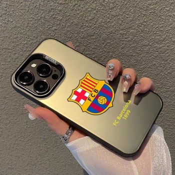 شعار فريق كرة القدم 17Promax 17Pro حالة وقائية تنطبق على Apple 16 17 17Air 16Promax Hard Shell