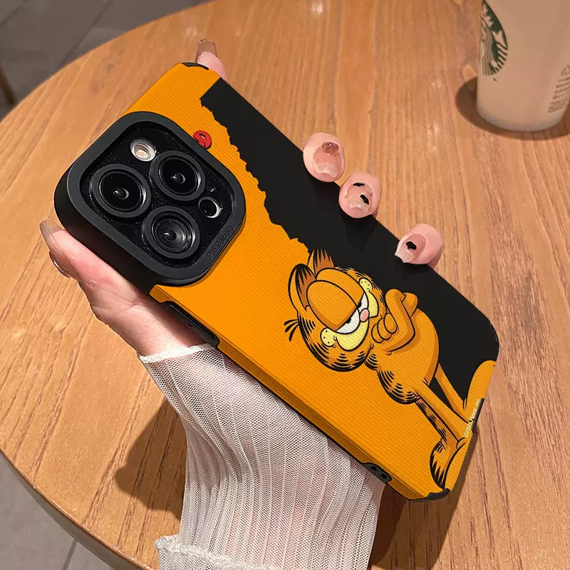 مناسبة لـ Apple 17 17Pro 17Promax New 17air 16 Garfield 16Promax Protection Case مناسبة لـ Apple 17 17Pro 17Promax New 17air 16 Garfield 16Promax Protection Case