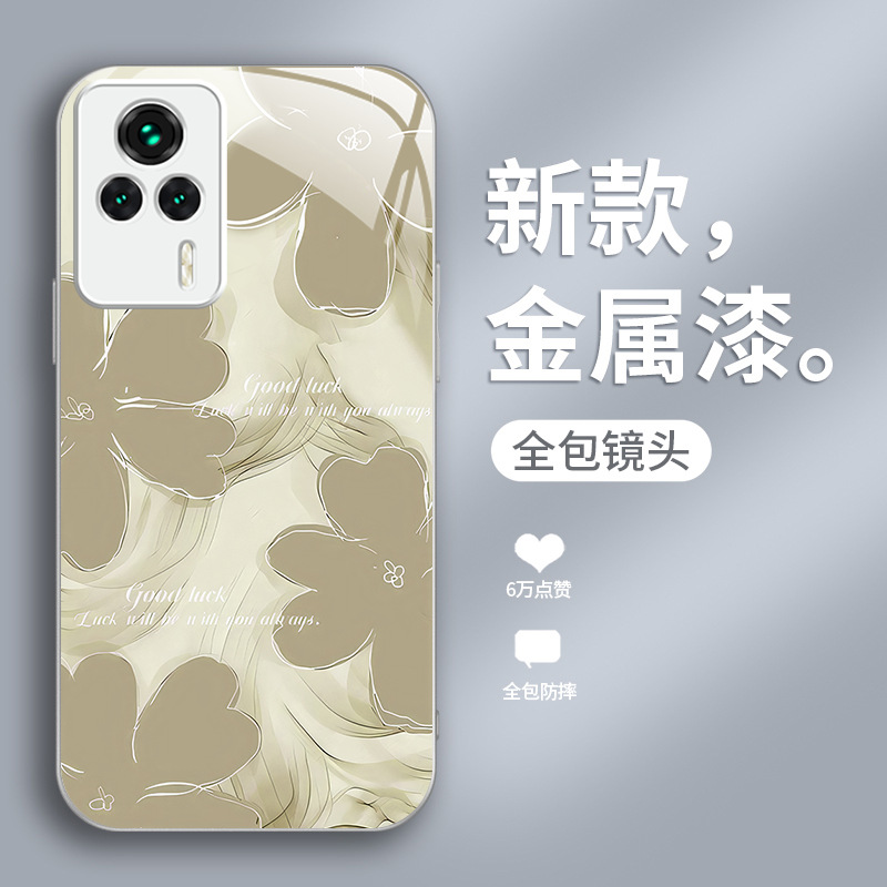 SMUDGE CAMELLIA مناسبة لـ Redmi K80 CASE Mobile Phone K70 Light Luxury Retro Pro Fashion Trendy Trendy K40 Full-In-Fall SMUDGE CAMELLIA مناسبة لـ Redmi K80 CASE Mobile Phone K70 Light Luxury Retro Pro Fashion Trendy Trendy K40 Full-In-Fall