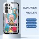 مناسبة لحالة Samsung S24Pro Mobile بالإضافة إلى الرسوم المتحركة S21 قطعة واحدة A70 اليابانية A25 Angel Eye S23 حزمة كاملة