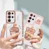 مناسبة لـ Samsung S25 CASE A36 Cartoon S21 Milk Cover Bear Fe Milk Tea 55 Creative A14 Angel Eye Soft Shell مناسبة لـ Samsung S25 CASE A36 Cartoon S21 Milk Cover Bear Fe Milk Tea 55 Creative A14 Angel Eye Soft Shell