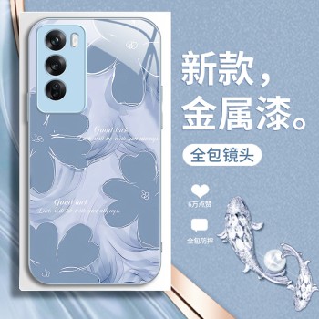 ملطخة Camellia مناسبة لـ Opporeno13 Mobile Phone Case A1 Light Luxury Retro A2 Fashion Trendy Mark