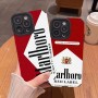 Marlboro مناسبة لـ Apple 16E 16Pro 16Promax Case 15 14 16Plus 11 15pro