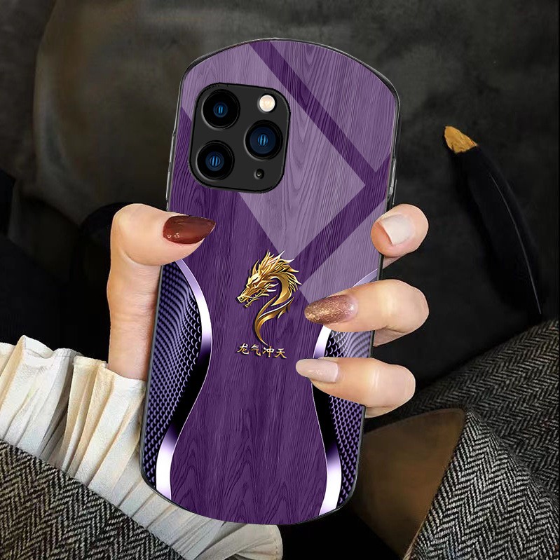 ينطبق على Apple 15Pro Glass Shell 14max Oval 13 Dragon Energy 11 Simple XR Wood Grain iPhonexs ينطبق على Apple 15Pro Glass Shell 14max Oval 13 Dragon Energy 11 Simple XR Wood Grain iPhonexs