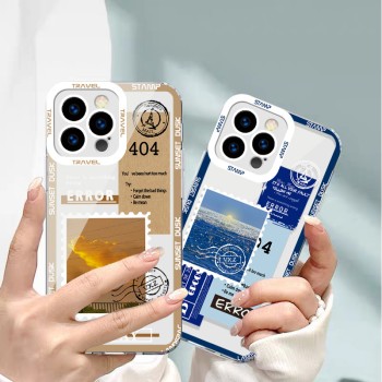 ينطبق على Apple 13 Stamps 14 Shell Pro Retro Illustration Apple 11 Literary Clisling XS Soft Shell Max Package Full Package