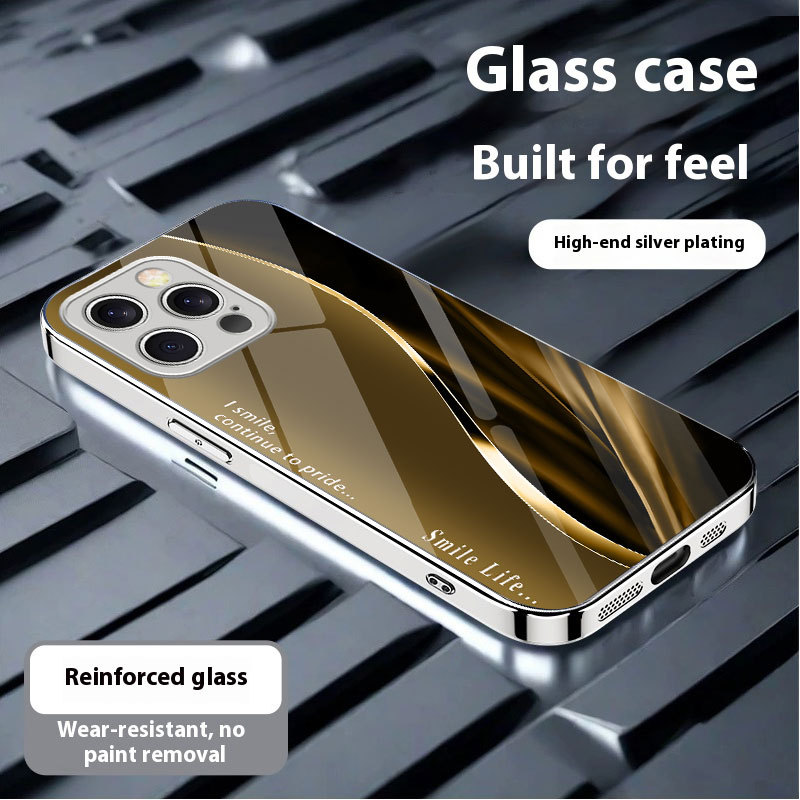 ينطبق على iPhone 16 Mobile Phone Case 15 New Model 14 Smart Apple 13 Line Pro Plating Silver 12 anti fall ينطبق على iPhone 16 Mobile Phone Case 15 New Model 14 Smart Apple 13 Line Pro Plating Silver 12 anti fall