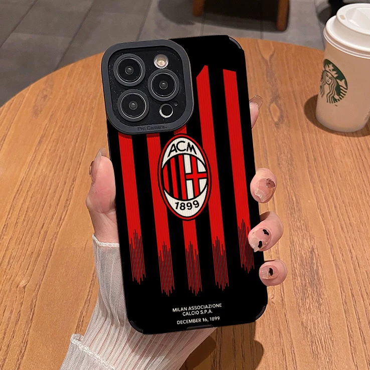 مناسبة لـ Apple 17 17 Air 17Promax 17Pro Football Milan Soft 16 16pro 15 14 13 مناسبة لـ Apple 17 17 Air 17Promax 17Pro Football Milan Soft 16 16pro 15 14 13