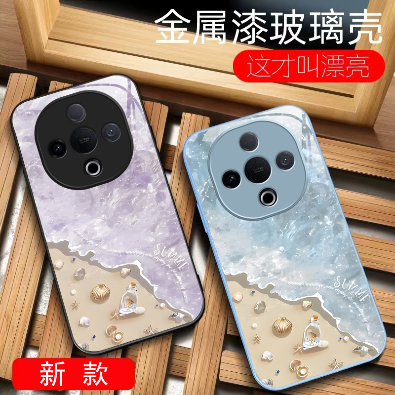 مناسبة لحالة الهاتف المحمول VIVOS30 S20 Beach Wave S19 Shell Pro Metal Paint X60 Summer S17 Flower Rope مناسبة لحالة الهاتف المحمول VIVOS30 S20 Beach Wave S19 Shell Pro Metal Paint X60 Summer S17 Flower Rope