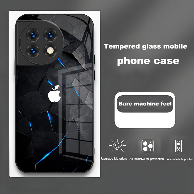 ينطبق على OnePlus ACE5 Case Pro Wood Grain Leather 9r Apple Pattern 3V Smoke 1+10 Glass 13R Creational ينطبق على OnePlus ACE5 Case Pro Wood Grain Leather 9r Apple Pattern 3V Smoke 1+10 Glass 13R Creational