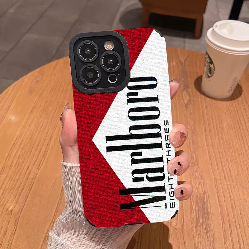 Marlboro مناسبة لـ Apple 16E 16Pro 16Promax Case 15 14 16Plus 11 15pro Marlboro مناسبة لـ Apple 16E 16Pro 16Promax Case 15 14 16Plus 11 15pro