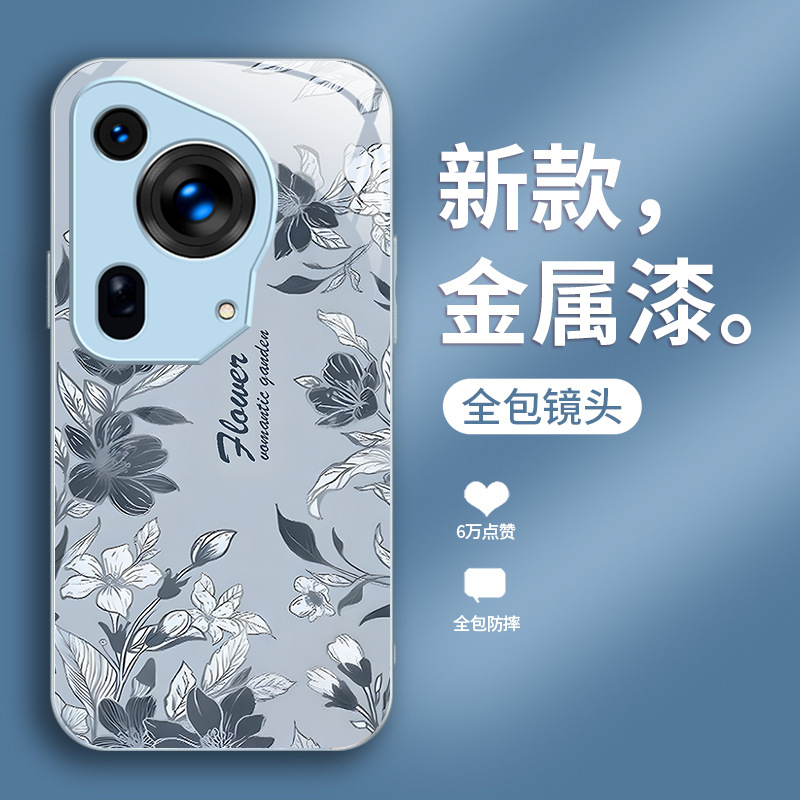 مناسبة لـ Huawei P80 Case Mobile Phone Case P70 Flower P60 Small Fresh GT Painted Pro Light Light Liquid P40 Full Package مناسبة لـ Huawei P80 Case Mobile Phone Case P70 Flower P60 Small Fresh GT Painted Pro Light Light Liquid P40 Full Package