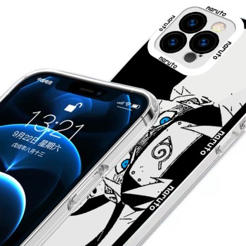 ينطبق على Apple 14 Naruto 15/14 Naruto 13/12 Uchiha Itachi Pro Comic Comic XS الشفافة 7/8 Anti-Fall