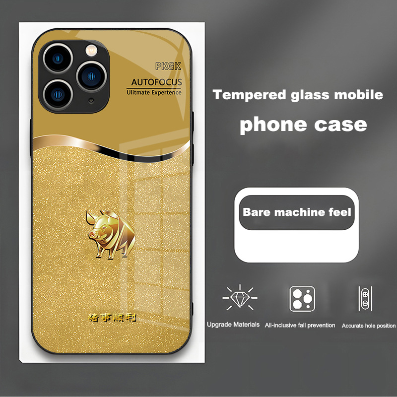 ينطبق على Apple 16 Mobile Prope Case Pro National Trend 14/15 Gold Powder Promax Ring Plus Glass 13 Anti-Fall ينطبق على Apple 16 Mobile Prope Case Pro National Trend 14/15 Gold Powder Promax Ring Plus Glass 13 Anti-Fall