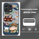 مناسبة لـ Xiaomi 14 Ultra Mobile Phone Case Cartoon 10 Denim Civi3 Glass Pro Creative C55 anti fall