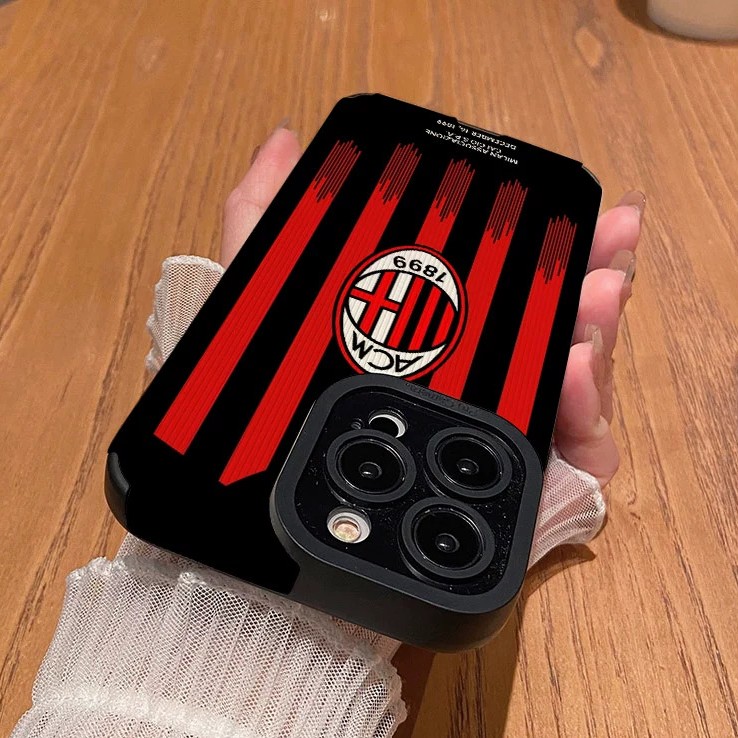 مناسبة لـ Apple 17 17 Air 17Promax 17Pro Football Milan Soft 16 16pro 15 14 13 مناسبة لـ Apple 17 17 Air 17Promax 17Pro Football Milan Soft 16 16pro 15 14 13