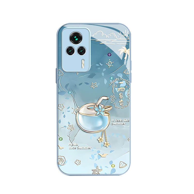مناسبة لـ Redmi K80 Case Mobile Phone Case K70 Small Fresh K60 Summer K50 One Coconut Rich K40 Metal Paint K30 Full Package مناسبة لـ Redmi K80 Case Mobile Phone Case K70 Small Fresh K60 Summer K50 One Coconut Rich K40 Metal Paint K30 Full Package