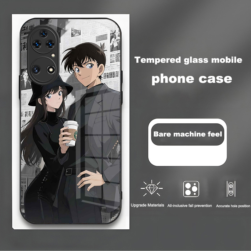 ينطبق على Huawei P80 Case Mobile Phone Case P70 Cartoon P60 Newspaper Conan X70i Xiaolan X60 زوجين Mate70 ينطبق على Huawei P80 Case Mobile Phone Case P70 Cartoon P60 Newspaper Conan X70i Xiaolan X60 زوجين Mate70