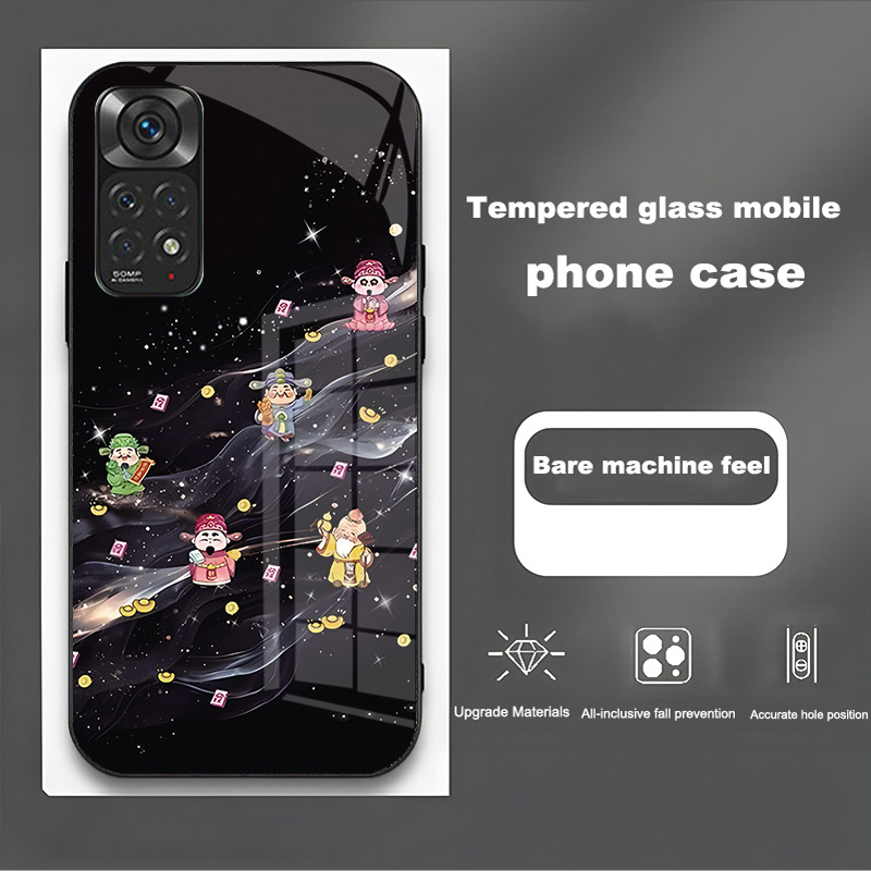 مناسبة لـ Redmi K80Pro God of Wealth Mobile Case K70 ، قم بتوضيح مذكرة ثروة كل ما أريد أن أكون K40 Get Rich A1 Glass مناسبة لـ Redmi K80Pro God of Wealth Mobile Case K70 ، قم بتوضيح مذكرة ثروة كل ما أريد أن أكون K40 Get Rich A1 Glass