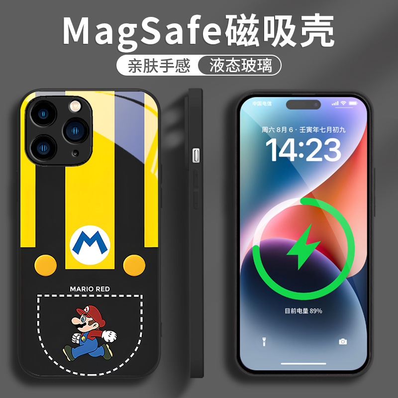 ينطبق على iPhone 16 Phone Case 15 Super Mario 14 Plus Animation 13 Mario 12 Magnetic Mini Anti-Fall ينطبق على iPhone 16 Phone Case 15 Super Mario 14 Plus Animation 13 Mario 12 Magnetic Mini Anti-Fall