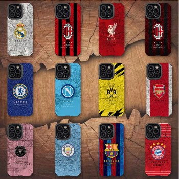 مناسبة لـ Apple 17 17 Pro 17 Promax 16Pro Mobile Case Football Team 15 16 11 13 17