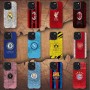 مناسبة لـ Apple 17 17 Pro 17 Promax 16Pro Mobile Case Football Team 15 16 11 13 17