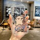 ينطبق على Apple 16 مساءً CASE Mobile Case Cartoon 15 خطوط جرو 14 الأزواج 7 إبداعية XS الشفافة x aliexpress تسليم