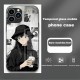 ينطبق على Apple 16Plus Mobile Case 15 Cartoon 14 Newspaper Conan 13 Xiaolan 12 زوجين 11 زجاج XS Love