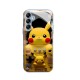 مناسبة لـ Samsung A72 Pikachu S21 Game Console 25 Cartoon Fe Glass Shell 20 يمكن شحنها A14 شاملة شاملة