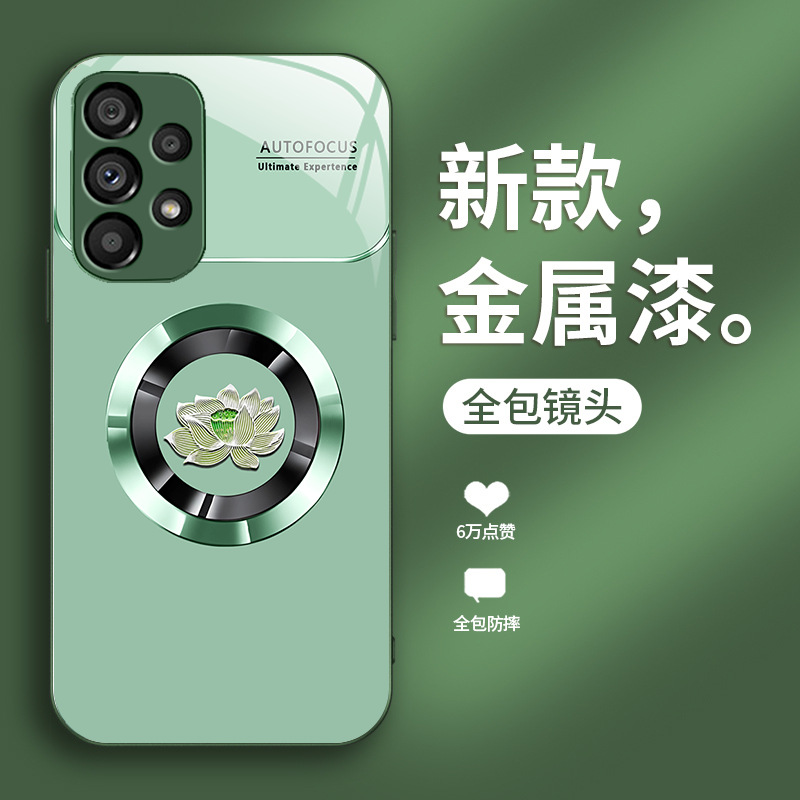مناسبة لـ Samsung S23 Ultra Metal Liquid S21 Ring Lotus S10E Advanced Anti Fall S20 Aliexpress مناسبة لـ Samsung S23 Ultra Metal Liquid S21 Ring Lotus S10E Advanced Anti Fall S20 Aliexpress