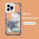 ينطبق على Apple 15Promax van Gogh 11 شريحة شفافة 13 لوحة زيتية ماكس الفن 6 Label XS Puzzle Mini Anti-Fall