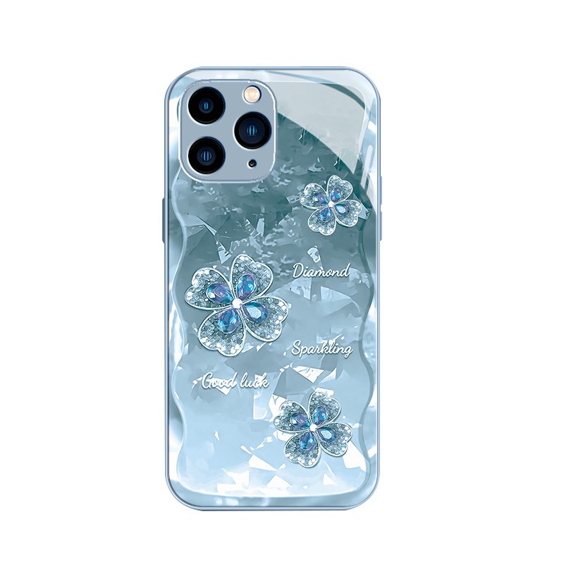 ينطبق على Apple 13/Plus مذهب من أربع أوراق Clover Apple 13Pro Liquid Glass Glass Lens متكاملة مضادة للسقوط متقدمة ينطبق على Apple 13/Plus مذهب من أربع أوراق Clover Apple 13Pro Liquid Glass Glass Lens متكاملة مضادة للسقوط متقدمة