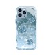 ينطبق على Apple 13/Plus مذهب من أربع أوراق Clover Apple 13Pro Liquid Glass Glass Lens متكاملة مضادة للسقوط متقدمة