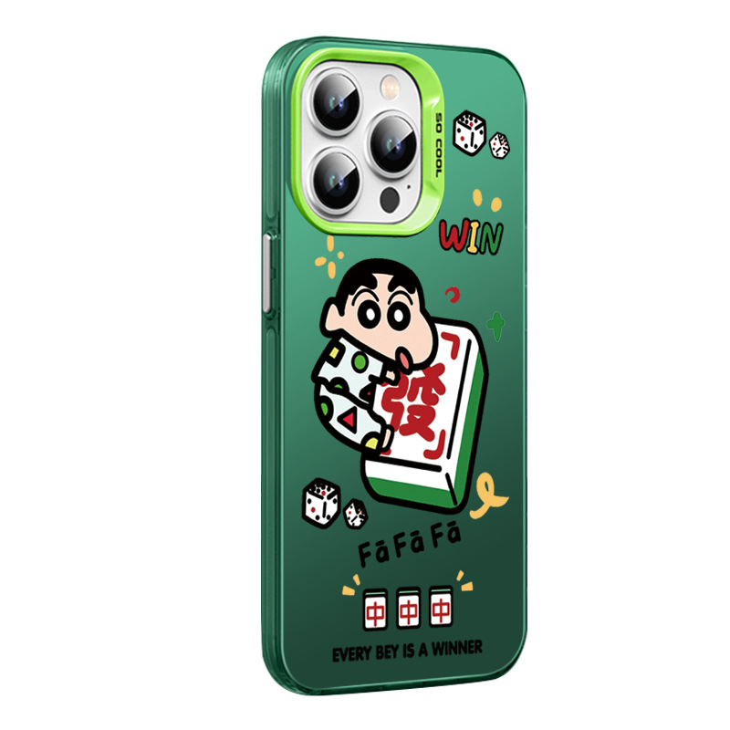 ينطبق على Apple 14Pro Mahjong Mini New 13/12 Color Silver Shell Plus Hu Brand XS Xiaoxin XR Cartoon ينطبق على Apple 14Pro Mahjong Mini New 13/12 Color Silver Shell Plus Hu Brand XS Xiaoxin XR Cartoon