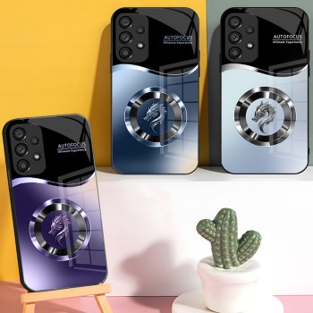 مناسبة لـ Samsung S30EDGE Phone Case S25 Dragon Head Bradient S24 الصينية S22 Glass S8 Ring S9 anti-fall مناسبة لـ Samsung S30EDGE Phone Case S25 Dragon Head Bradient S24 الصينية S22 Glass S8 Ring S9 anti-fall