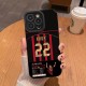 مناسبة لـ Apple 17 17 Air 17Promax 17Pro Football Milan Soft 16 16pro 15 14 13