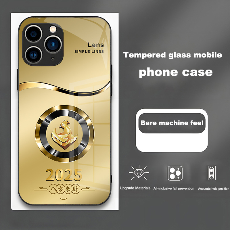 ينطبق على Apple 13 Mobile Phone Case New Plus2025 Zodiac 12 Luxury 15 Hightend 16 Promax Glass ينطبق على Apple 13 Mobile Phone Case New Plus2025 Zodiac 12 Luxury 15 Hightend 16 Promax Glass