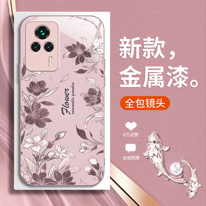 مناسبة لـ Redmi K80 Case Mobile Phone Case K70 Flower K60 Small Fresh 50 Painted K40 Light Luxury K30 Liquid Pro Package Full مناسبة لـ Redmi K80 Case Mobile Phone Case K70 Flower K60 Small Fresh 50 Painted K40 Light Luxury K30 Liquid Pro Package Full