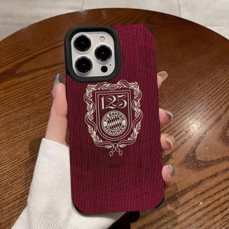 شعار فريق بايرن مناسب لـ Apple 17 17Promax 17air 16 Case Soft 15 14 13 11 XS شعار فريق بايرن مناسب لـ Apple 17 17Promax 17air 16 Case Soft 15 14 13 11 XS