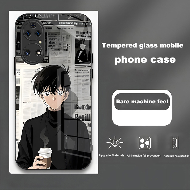 ينطبق على Huawei P80 Case Mobile Phone Case P70 Cartoon P60 Newspaper Conan X70i Xiaolan X60 زوجين Mate70 ينطبق على Huawei P80 Case Mobile Phone Case P70 Cartoon P60 Newspaper Conan X70i Xiaolan X60 زوجين Mate70
