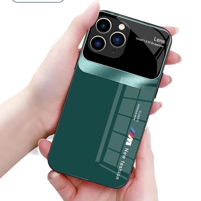 ينطبق على Apple 14 Promax Mobile Case Lens Box BMW Light Luxury Luxury Simple Formerable Glass ينطبق على Apple 14 Promax Mobile Case Lens Box BMW Light Luxury Luxury Simple Formerable Glass