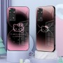 ينطبق على Redmi K80 Case Mobile Phone Case K70 Cartoon 10 Lradient K60 Kidie Cat Pro Glass K30 Pink K40 Girls