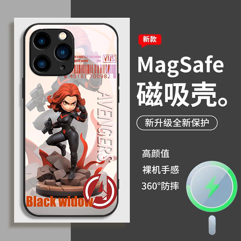 Avengers مناسبة لـ Apple 16 Plus Case 11/12 Animation 13 Marvel Pro Magnetic Case 14 Full Package Avengers مناسبة لـ Apple 16 Plus Case 11/12 Animation 13 Marvel Pro Magnetic Case 14 Full Package