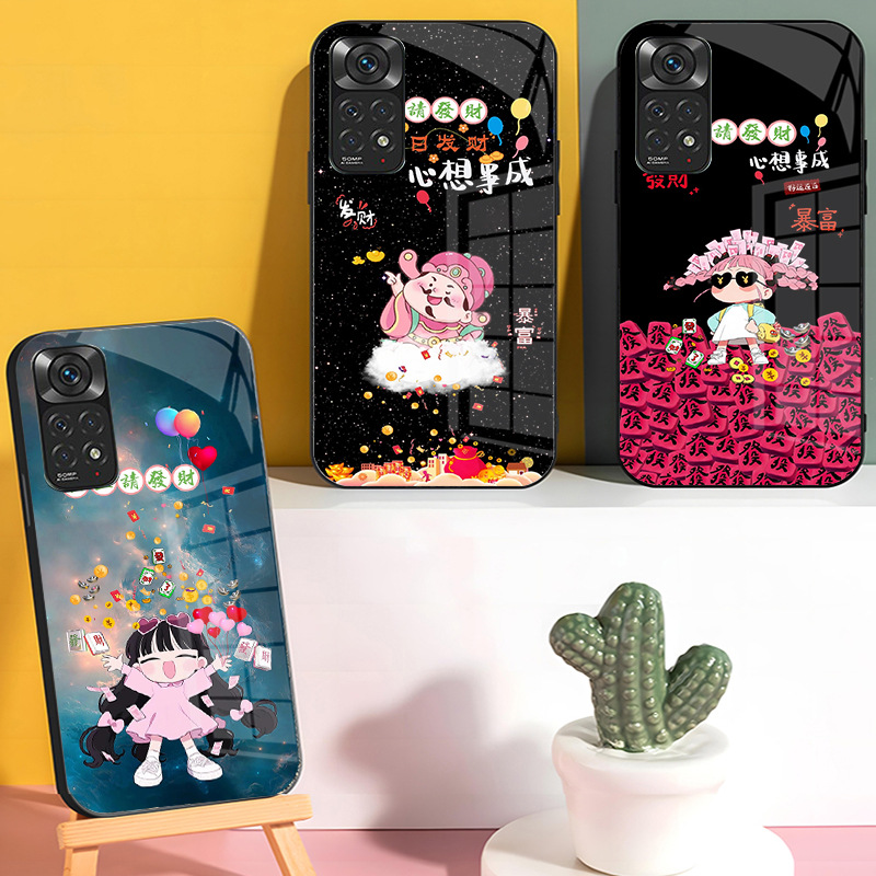 مناسبة لـ Redmi K80Pro God of Wealth Mobile Case K70 ، قم بتوضيح مذكرة ثروة كل ما أريد أن أكون K40 Get Rich A1 Glass مناسبة لـ Redmi K80Pro God of Wealth Mobile Case K70 ، قم بتوضيح مذكرة ثروة كل ما أريد أن أكون K40 Get Rich A1 Glass