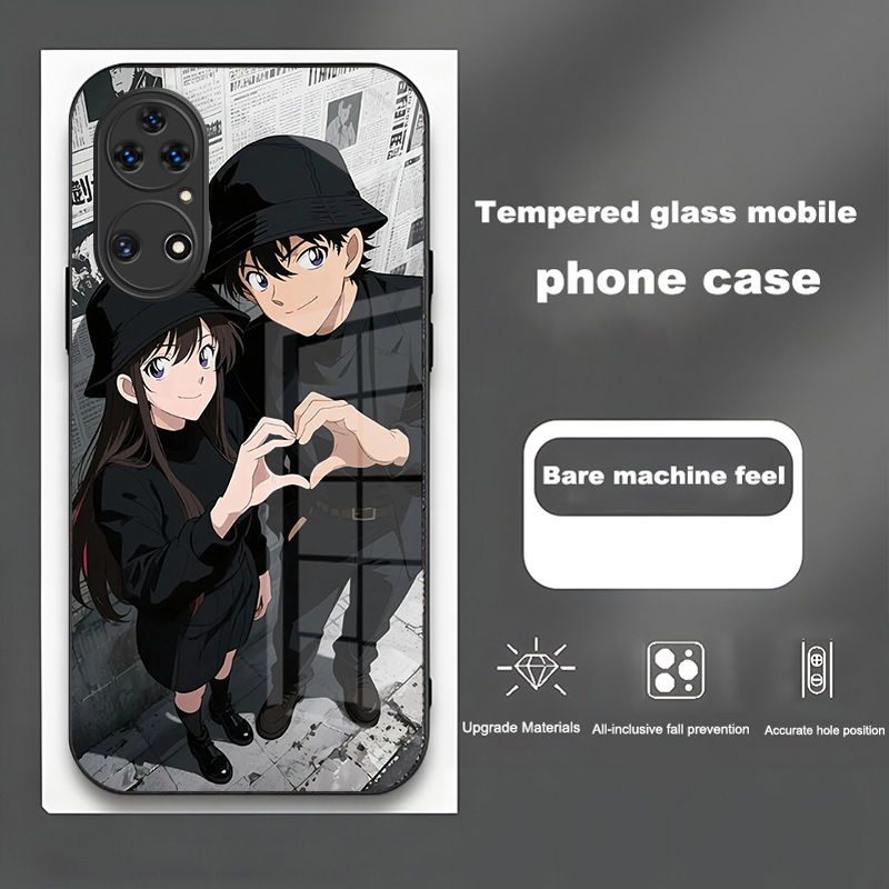 ينطبق على Huawei P80 Case Mobile Phone Case P70 Cartoon P60 Newspaper Conan X70i Xiaolan X60 زوجين Mate70 ينطبق على Huawei P80 Case Mobile Phone Case P70 Cartoon P60 Newspaper Conan X70i Xiaolan X60 زوجين Mate70